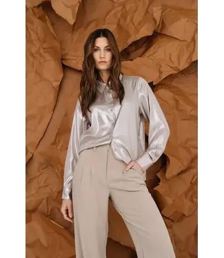 MAICAZZ Maicazz WI25.20.306 Ritah Blouse Sand Metal