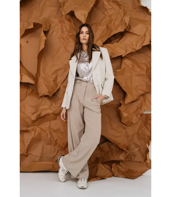 MAICAZZ Maicazz WI25.20.306 Ritah Blouse Sand Metal