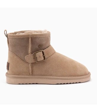 Warmbat Warmbat Wallaby Buckle Suede WLY 3267 51 Stone