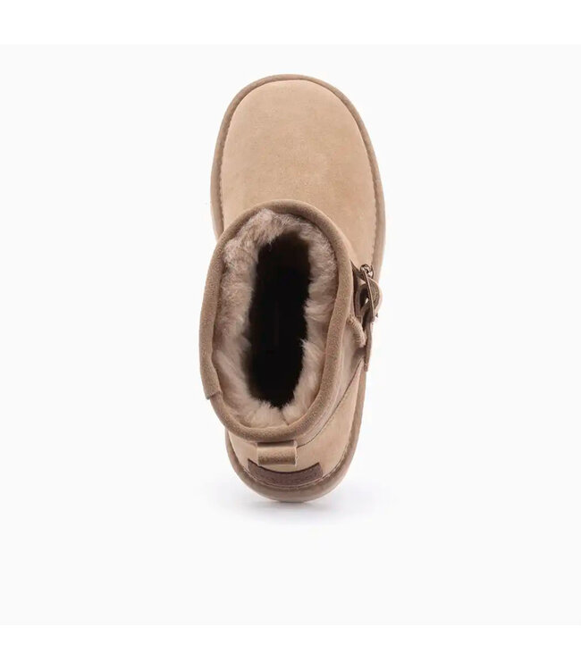 Warmbat Warmbat Wallaby Buckle Suede WLY 3267 51 Stone