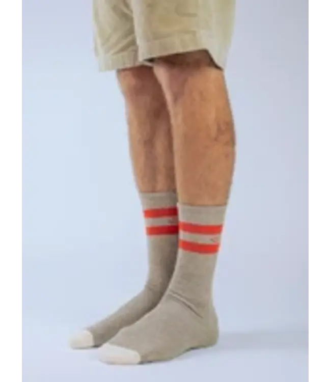 ALFREDO GONZALES Alfredo Gonzales Athletic Smiley Stripes AG-OA-ATHSTR3 Tobacco