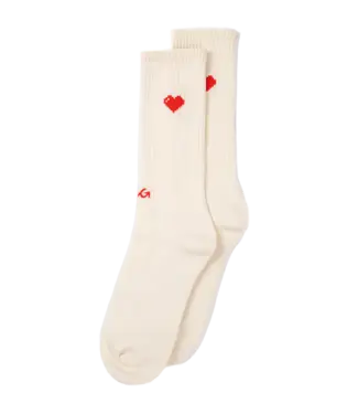 ALFREDO GONZALES ALFREDO GONZALES athletic icon hearts AG-OA-ATHHEA Off White