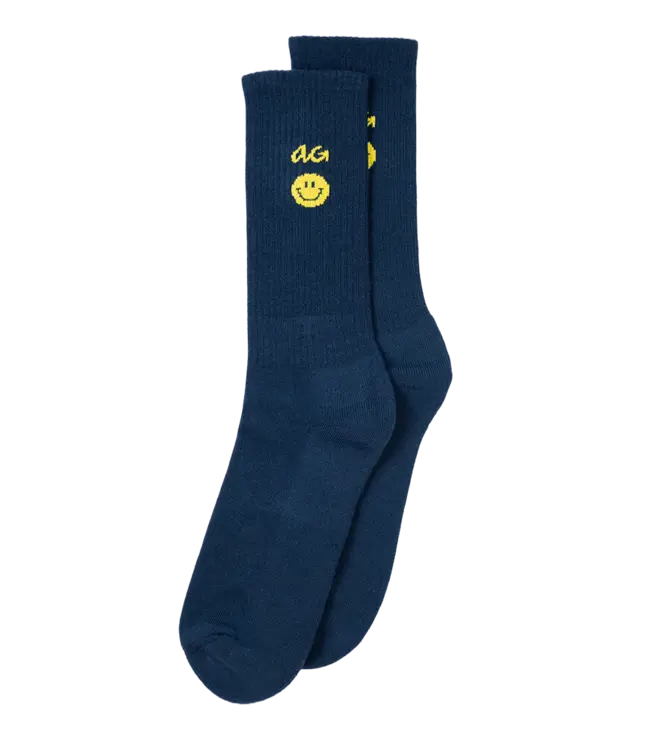 ALFREDO GONZALES Alfredo Gonzales Athletic Icon Smiley AG-OA-ATHSMI Navy