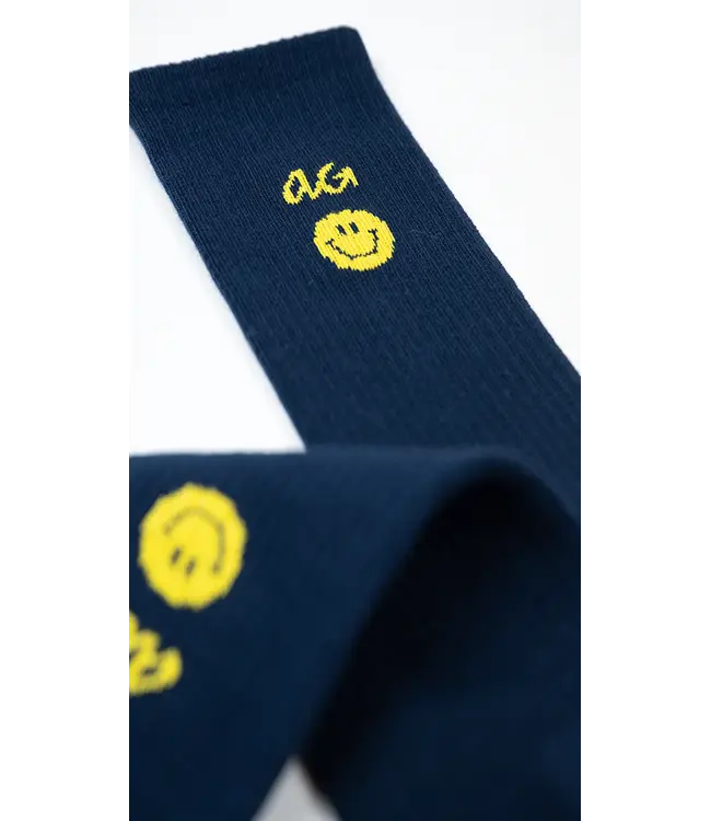 ALFREDO GONZALES Alfredo Gonzales Athletic Icon Smiley AG-OA-ATHSMI Navy