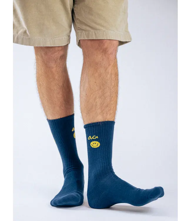 ALFREDO GONZALES Alfredo Gonzales Athletic Icon Smiley AG-OA-ATHSMI Navy