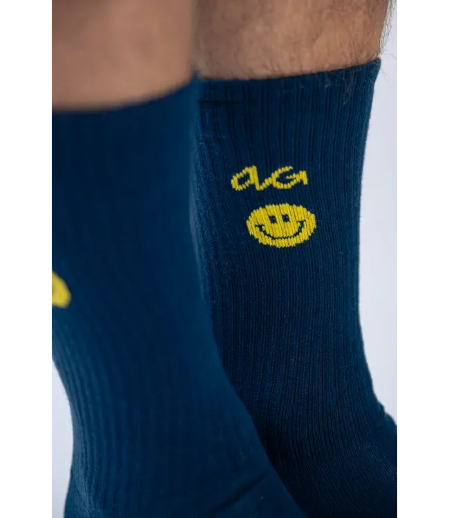 ALFREDO GONZALES Alfredo Gonzales Athletic Icon Smiley AG-OA-ATHSMI Navy