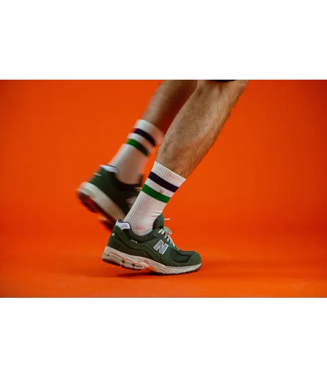 ALFREDO GONZALES Alfredo Gonzales Athletic Stripes AG-SK-ATH-01 Green