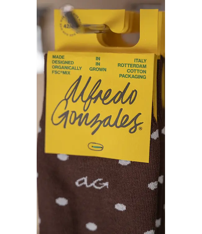 ALFREDO GONZALES Alfredo Gonzales Classic Dots AG-OC-BDOT Brown