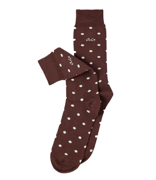 ALFREDO GONZALES Alfredo Gonzales Classic Dots AG-OC-BDOT Brown