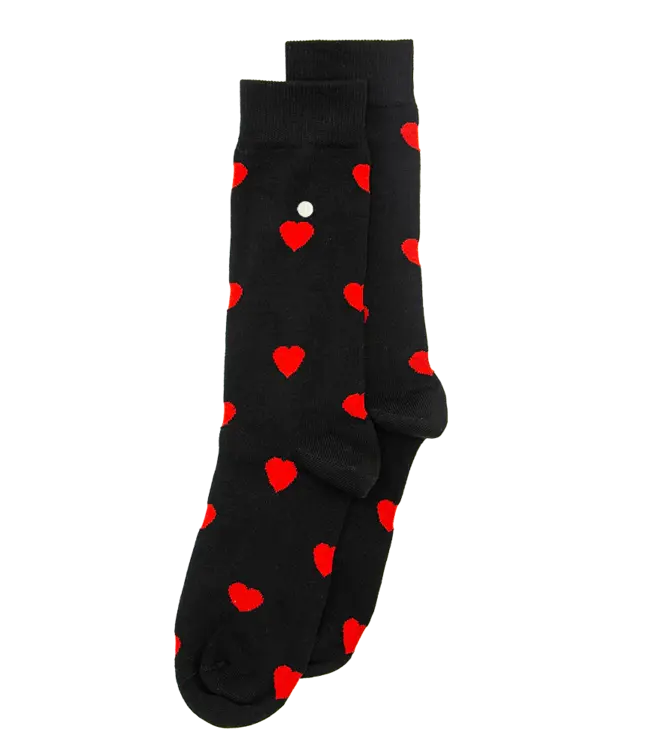 ALFREDO GONZALES Alfredo Gonzales hearts AG-SK-HEA-02 Black