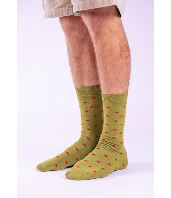 ALFREDO GONZALES Alfredo Gonzales Classic Dots AG-OC-BDOT Khaki