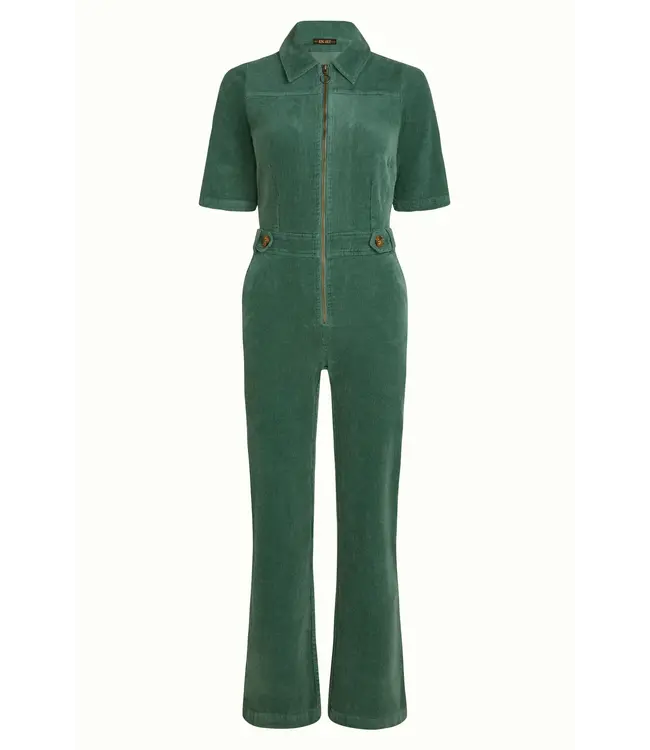 KING LOUIE King Louie Garbo Zip Jumpsuit 07479 Matcha Green