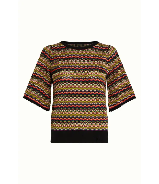 KING LOUIE King Louie Maree Top Meisel 09911 Multi Color
