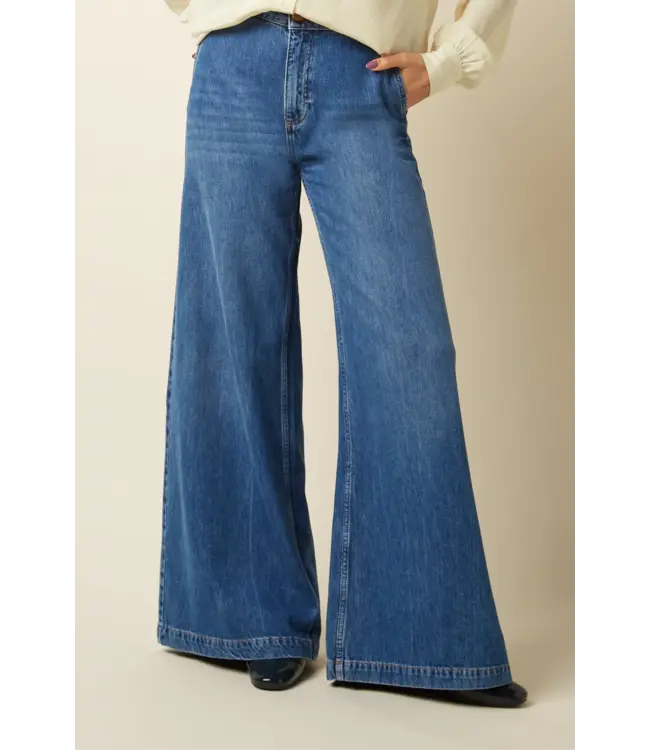 KING LOUIE King Louie Peppa Pants Stone Denim 10076 Blue Tint