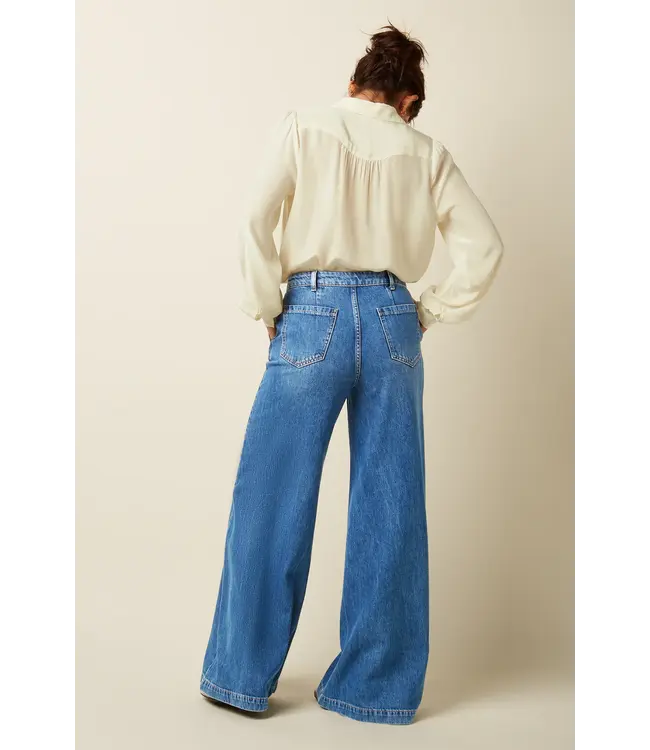 KING LOUIE King Louie Peppa Pants Stone Denim 10076 Blue Tint