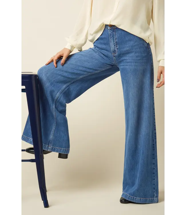 KING LOUIE King Louie Peppa Pants Stone Denim 10076 Blue Tint