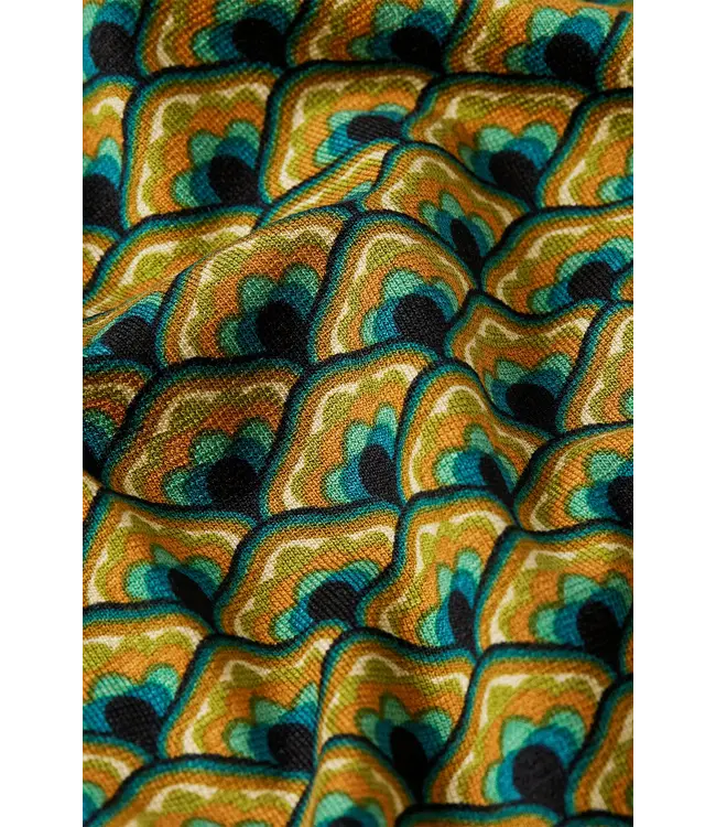 KING LOUIE King Louie Carina Blouse Frio 10164 Spruced Green