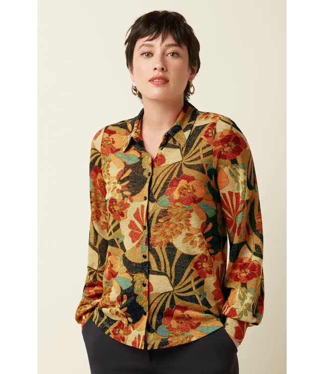 KING LOUIE King Louie Maisie Blouse Dazz 10161 Black