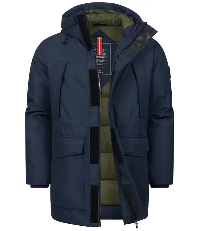 KRONSTADT Kronstadt KS Sutton hood jacket sky captain KS15021