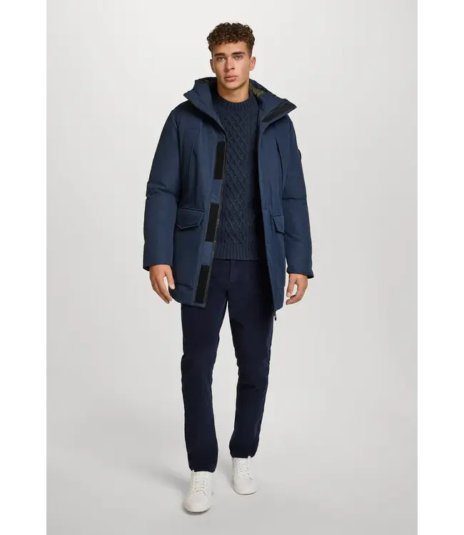 KRONSTADT Kronstadt KS Sutton hood jacket sky captain KS15021