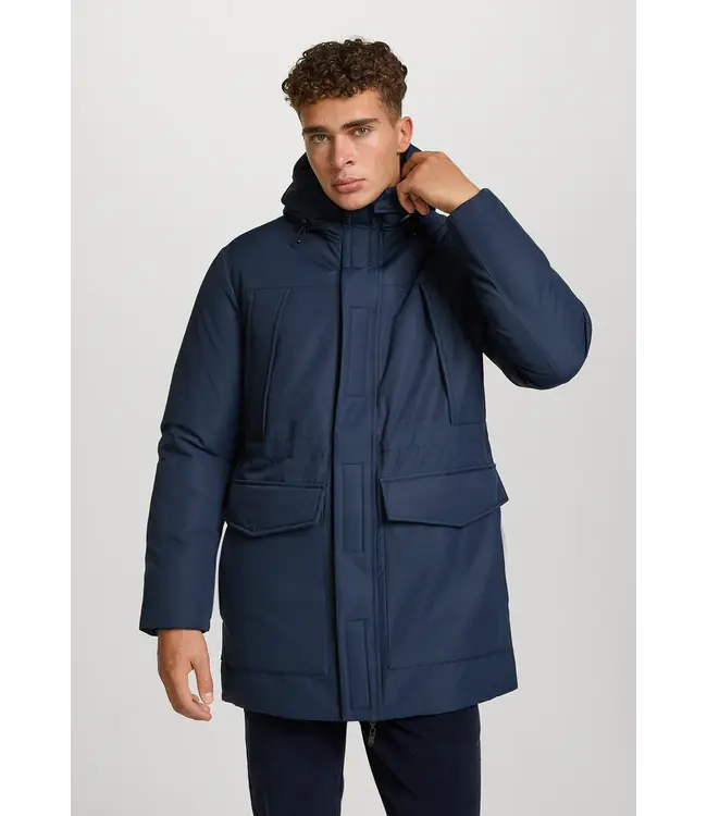 KRONSTADT Kronstadt KS Sutton hood jacket sky captain KS15021