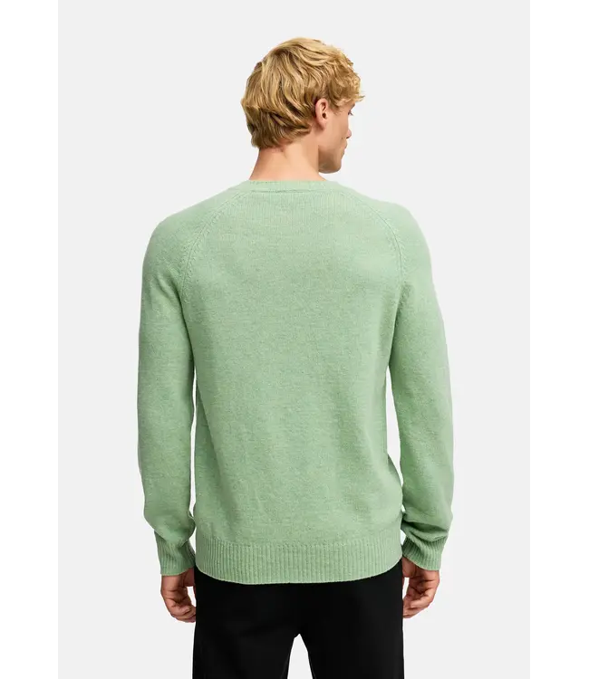 KRONSTADT Kronstadt PO29417 Larson Crew Neck Knit KS35001 Hedge Green