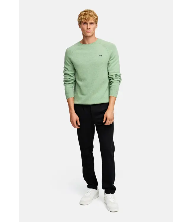 KRONSTADT Kronstadt PO29417 Larson Crew Neck Knit KS35001 Hedge Green