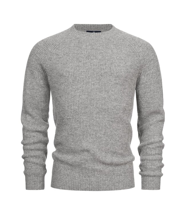 KRONSTADT Kronstadt PO29422 Dorsey Crew Neck Knit KS35009 Grey Mix