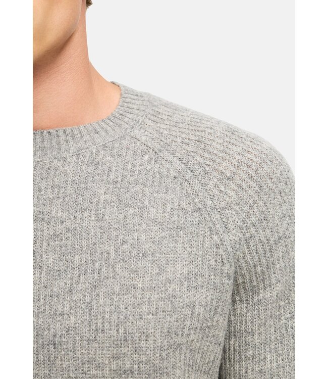 KRONSTADT Kronstadt PO29422 Dorsey Crew Neck Knit KS35009 Grey Mix