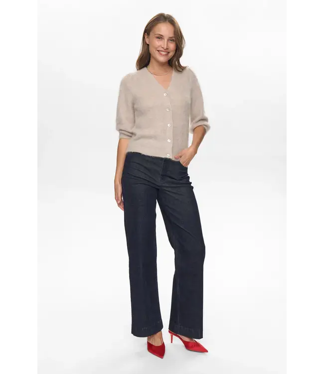 Nümph Nümph Nusuri Brushed Cardigan 706023 Chateau Gray