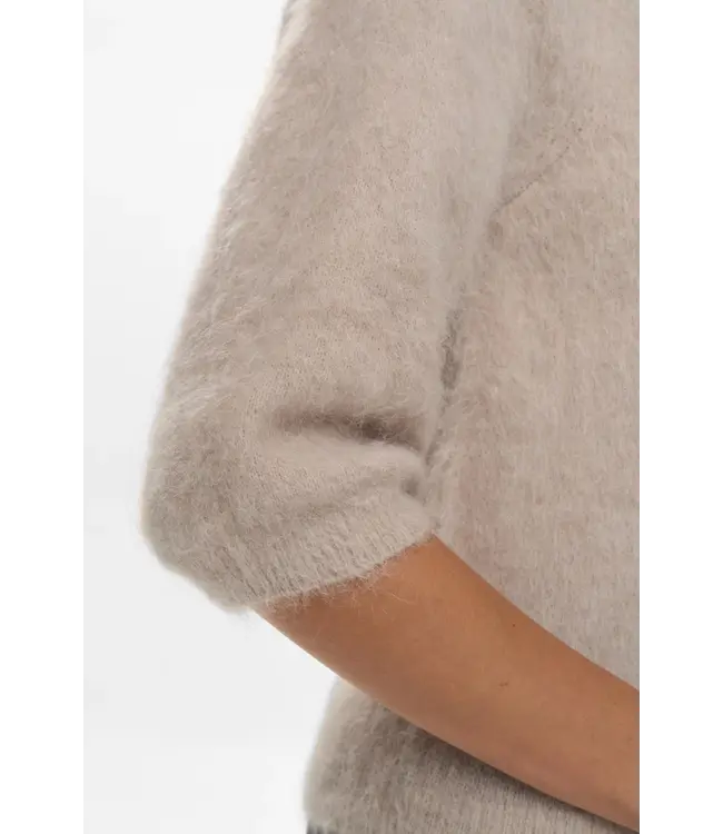 Nümph Nümph Nusuri Brushed Cardigan 706023 Chateau Gray