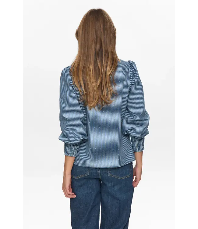 Nümph Nümph Nuemilie Shirt 706165 Medium Blue Denim