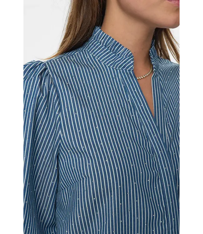 Nümph Nümph Nuemilie Shirt 706165 Medium Blue Denim