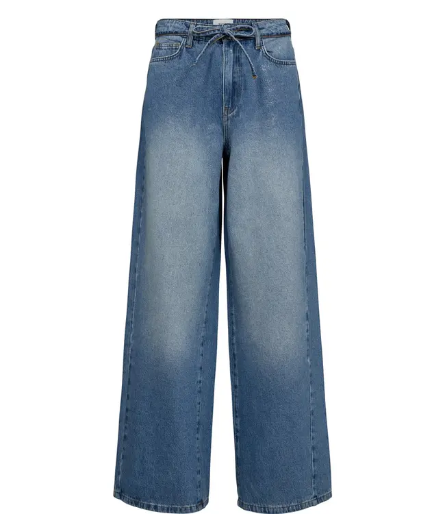 Nümph Nümph Nubrooklyn Jeans Glam 706221 Blue Denim Silver Foil