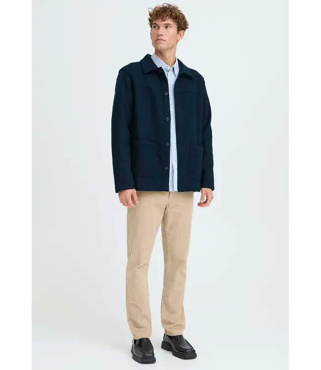 KRONSTADT Kronstadt KS15008 KSGorge overshirt 469 Sky captain