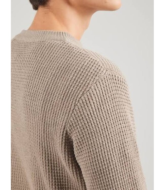 KRONSTADT Kronstadt PO29918 KSAbel Crew Neck Knit KS35020 Sand Mix