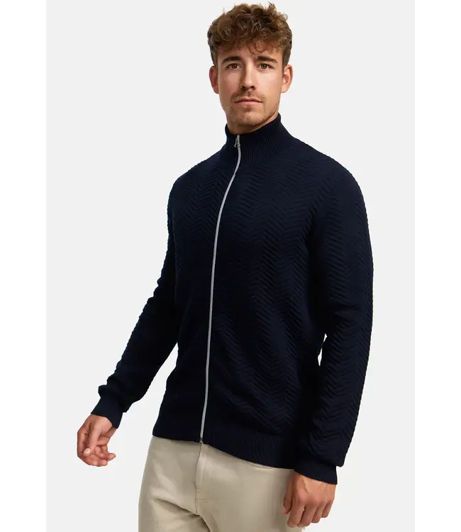 KRONSTADT Kronstadt PO29927 KSCarlo Cotton Zip KS50066 Sky Captain