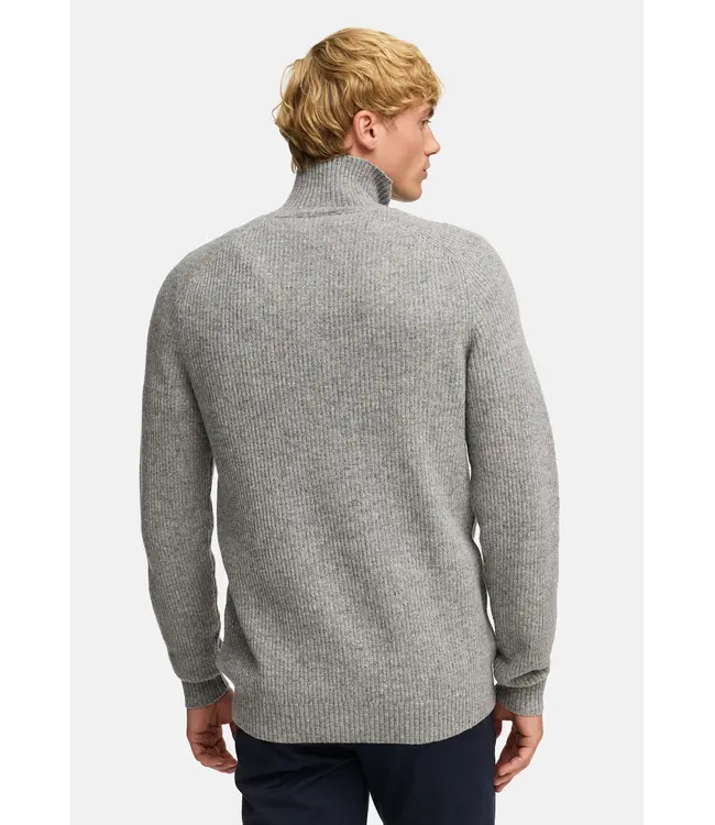 KRONSTADT Kronstadt KS35005 Dorsey Half Zip Grey Mix