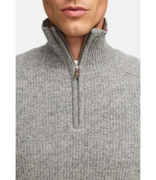 KRONSTADT Kronstadt KS35005 Dorsey Half Zip Grey Mix