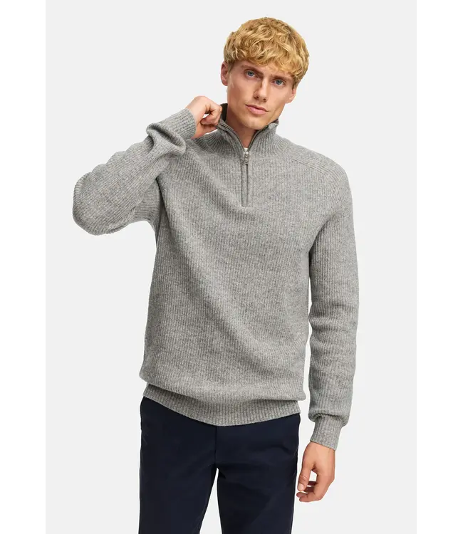 KRONSTADT Kronstadt KS35005 Dorsey Half Zip Grey Mix