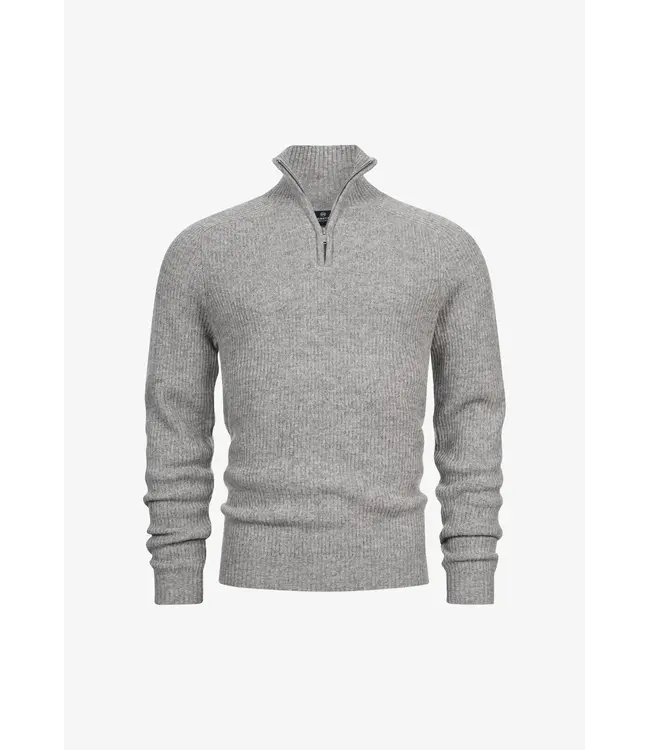 KRONSTADT Kronstadt KS35005 Dorsey Half Zip Grey Mix