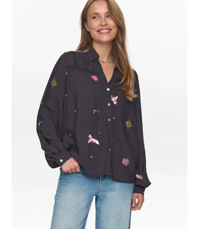 Nümph Nümph Nutekna Shirt 706126 Obsidian