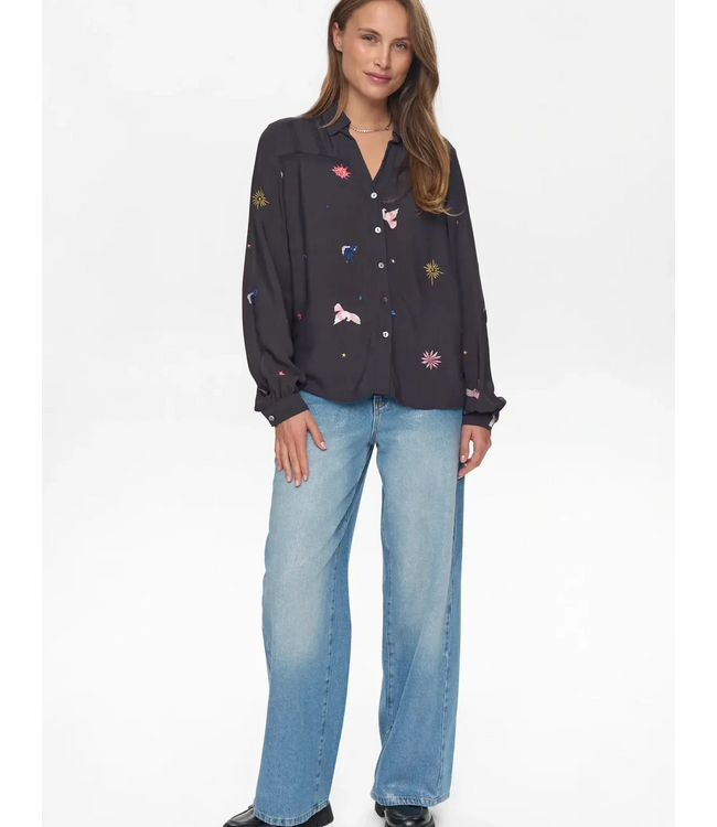 Nümph Nümph Nutekna Shirt 706126 Obsidian