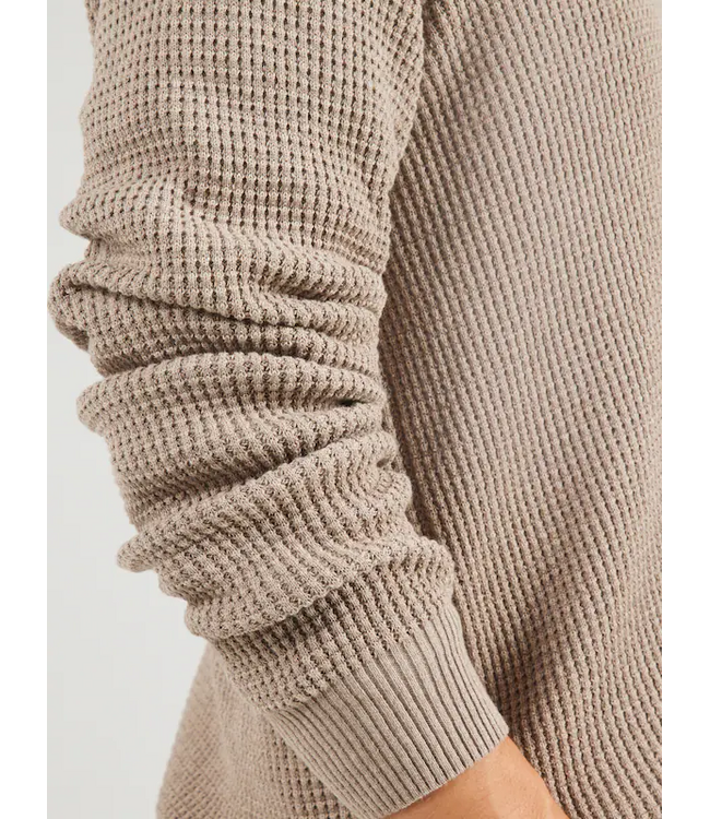 KRONSTADT Kronstadt KS35019 KSAbel zip cardigan knit 039 Sand mix