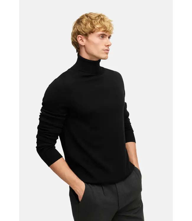 KRONSTADT Kronstadt KS35018 KSJohannes roll neck knit 999 Black