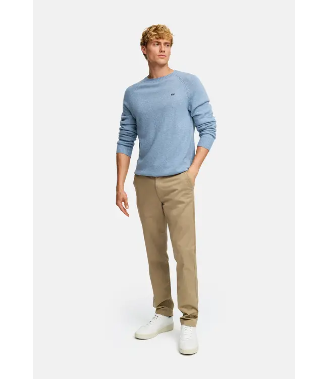 KRONSTADT Kronstadt PO29417 Larson Crew Neck Knit KS35001 Blue Shadow Mix