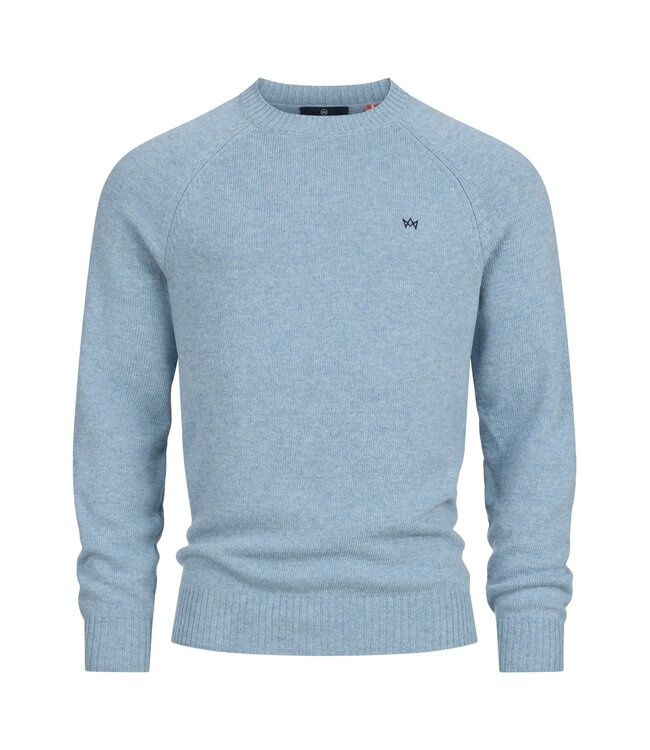 KRONSTADT Kronstadt PO29417 Larson Crew Neck Knit KS35001 Blue Shadow Mix