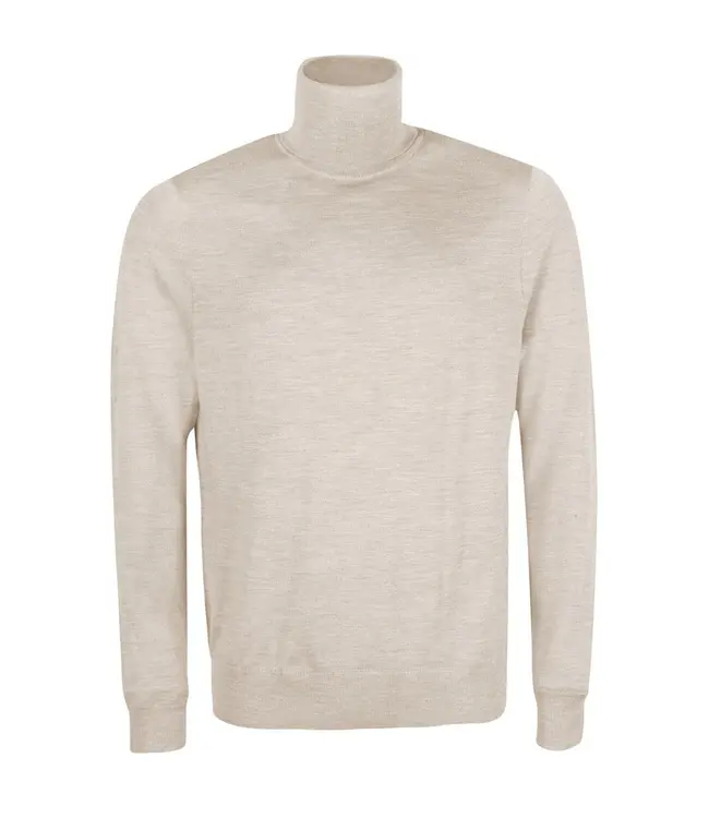 KRONSTADT Kronstadt KS35018 KSJohannes Roll neck knit 039 Sand mix