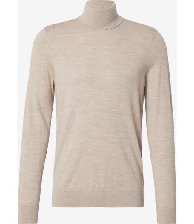 KRONSTADT Kronstadt KS35018 KSJohannes Roll neck knit 039 Sand mix