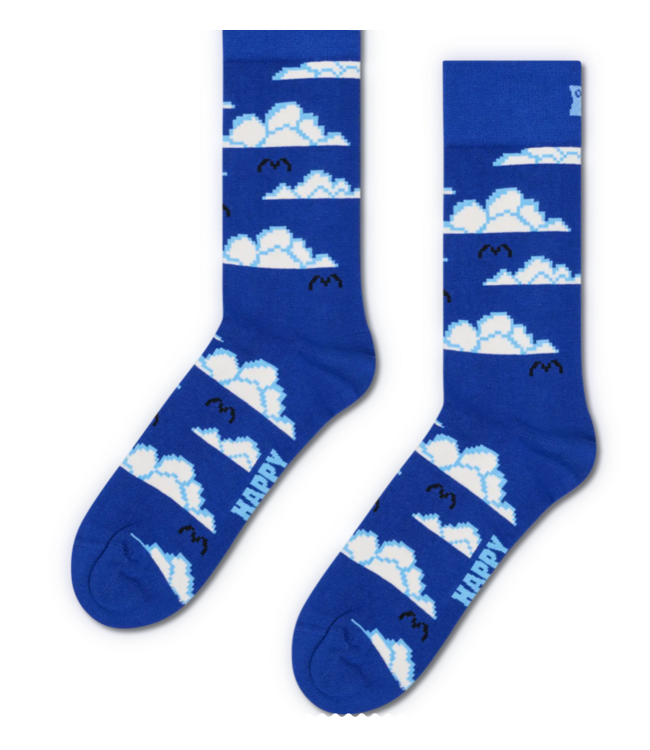 HAPPY SOCKS HAPPY SOCKS Pixelated Cloud Sock P003162